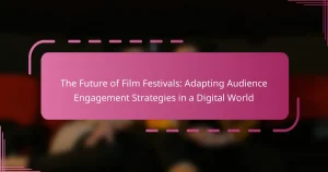 The Future of Film Festivals: Adapting Audience Engagement Strategies in a Digital World
